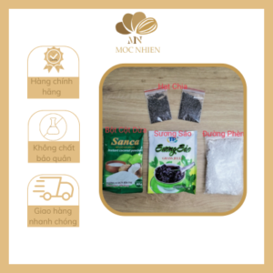 Nguyên liệu chè sương sáo